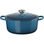 Cocotte ronde fonte émaillée 5.5Qt – Le Creuset