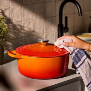 Cocotte ronde fonte émaillée 5.5Qt – Le Creuset
