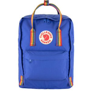 Fjällräven Kånken Rainbow Sac à dos édition spéciale, Cobalt Blue, 16 L