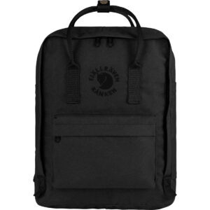 Fjällräven Re-Kånken Sac à dos unisexe adulte, Noir, 16 L