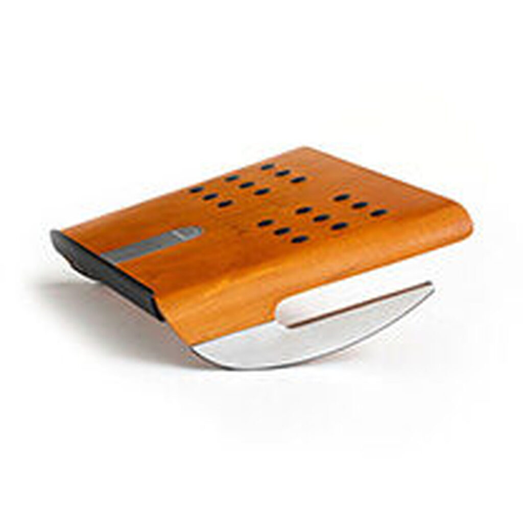 Humanscale FM500C / FR500 – Repose-pieds à bascule finition cerise