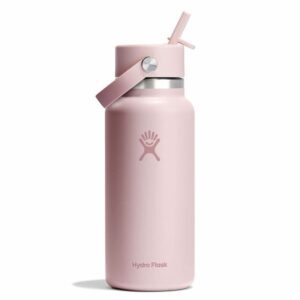 Hydro Flask Wide Flex Straw Travel Bottle 946 ml (32 oz) – Bouteille de voyage avec paille – Trillium