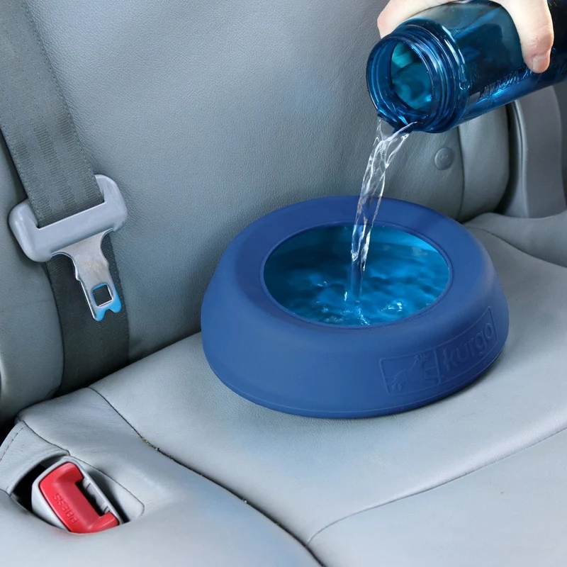 Kurgo Bol d’Eau Portable Wander Splash-Free
