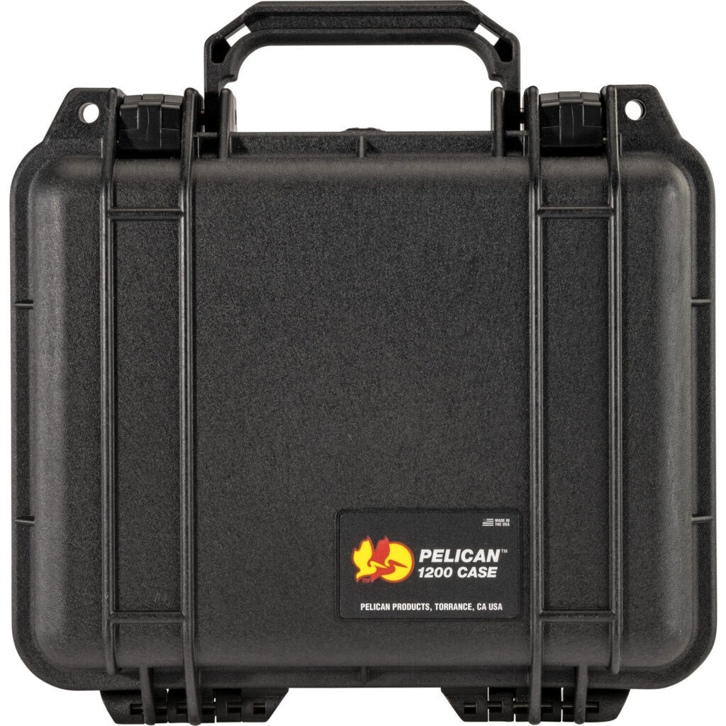 Pelican 1200 Valise de protection avec mousse, noire
