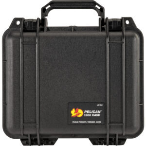 Pelican 1200 Valise de protection avec mousse, noire