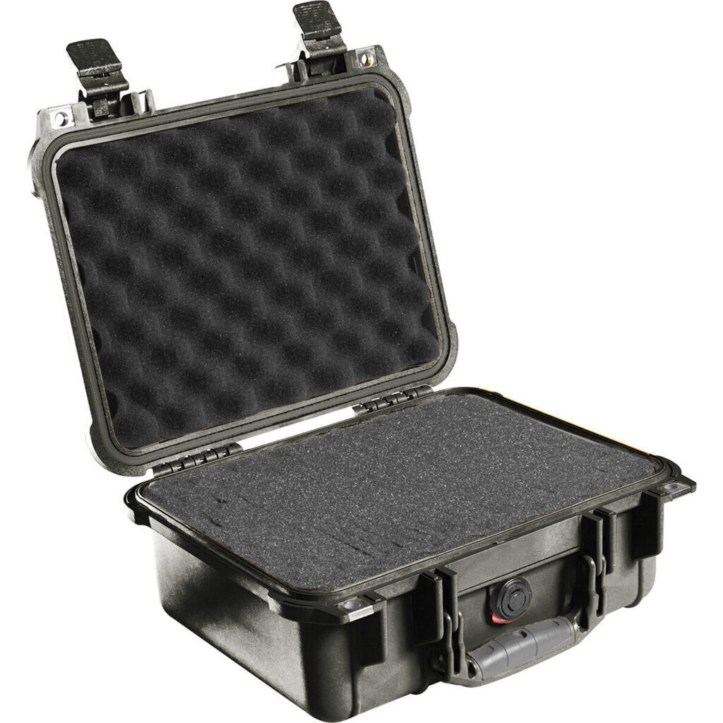 Pelican 1400 Valise pour caméra et équipements sensibles, avec mousse, noire