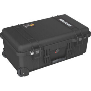 Pelican 1510 Valise de transport cabine, avec mousse et panneau EZ-Click Molle, noire