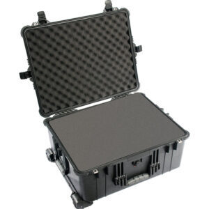 Pelican 1610 Case avec mousse pour appareil photo, noire