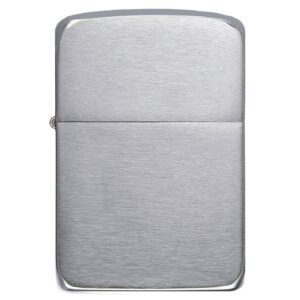 Zippo Original Vintage 1941 Replica – Briquet Brossé Chromé