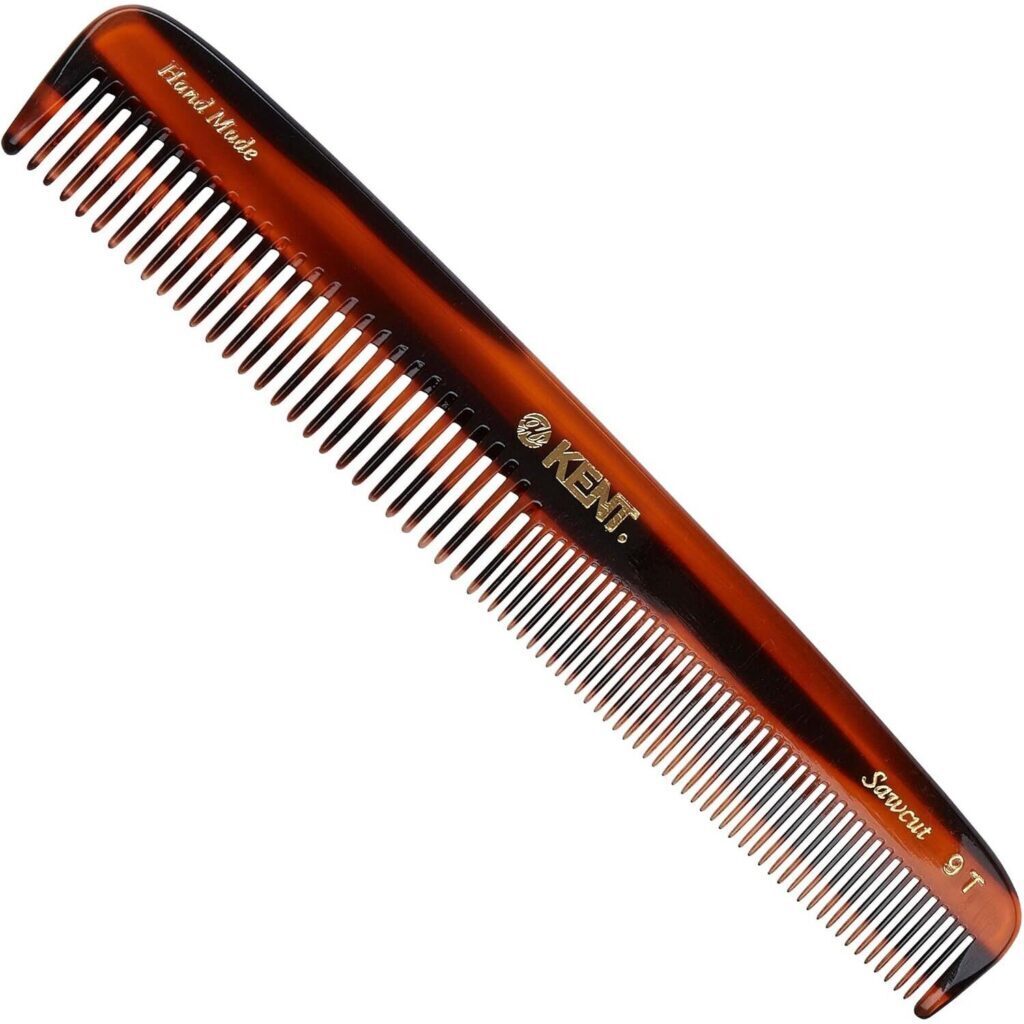 A-9T (peigne acétate dents fines et larges) – Kent Brushes