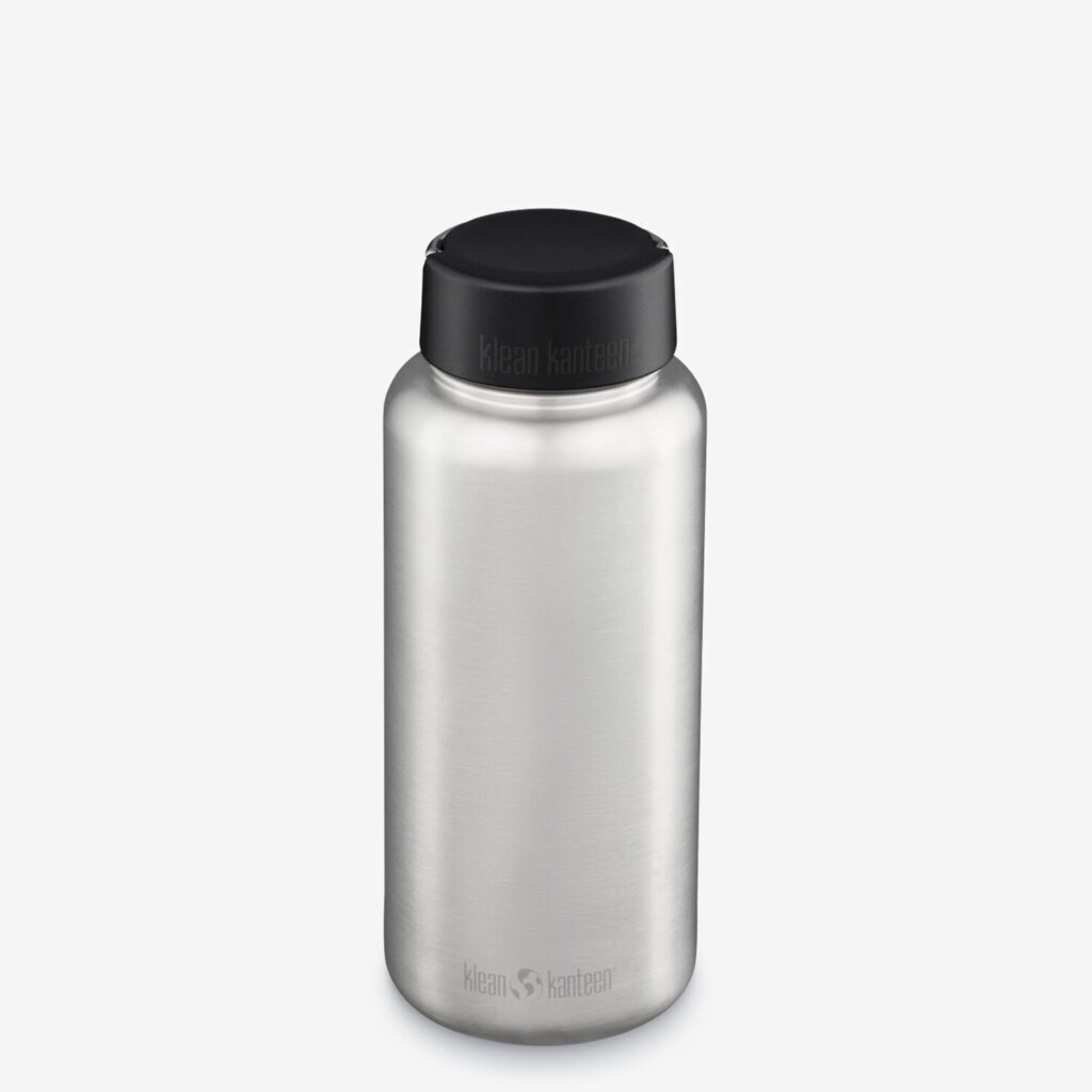 Klean Kanteen Wide Gourde Inox avec Loop Cap