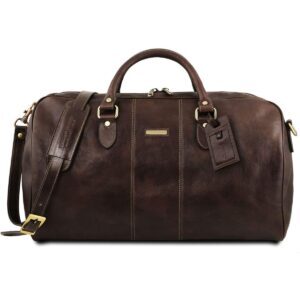 Lisbona sac de voyage en cuir, grand modèle – Tuscany Leather